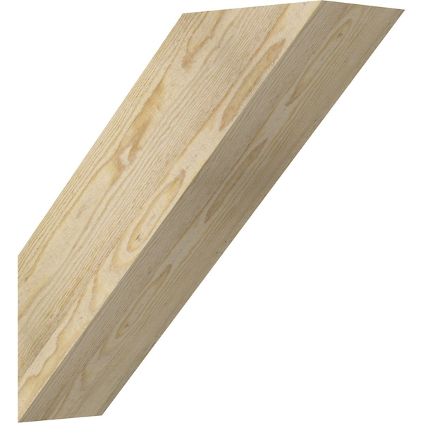Ekena Millwork 6"W x 20"D x 20"H Traditional Rough Sawn Knee Brace, Douglas Fir BRC06X20X20TRA00RDF - main
